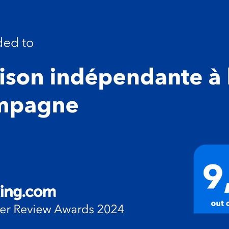 Courcelles-sur-Vesle Maison Independante A La Campagne מראה חיצוני תמונה